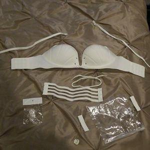 Mermaid strapless bra